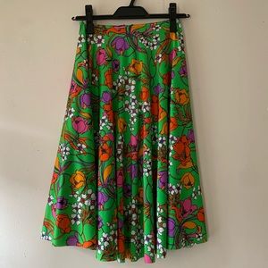 Balenciaga SS17 floral skirt size 36